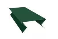 Планка угла внешнего составная нижняя 0,45 Drap RAL 6005 зеленый мох