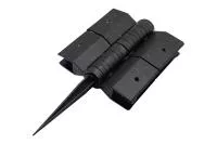 Шарнир для клумбы Holzhof 25*150мм, пластик черный