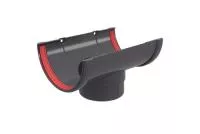 Воронка Классика 120 ПВХ Grand Line графит (RAL 7024)