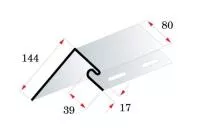 околооконная планка «Альта-Профиль», белая