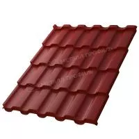 Металлочерепица МЕТАЛЛ ПРОФИЛЬ Монтекристо-S NormanMP (ПЭ-01-3011-0.5)