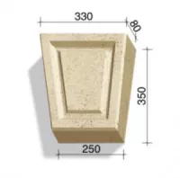Замковый камень 730-Х1 – 734-Х1
