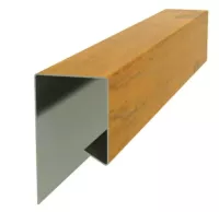 Планка завершающая сложная 30х25х3000 (ECOSTEEL_T-01-Сосна-0.5)