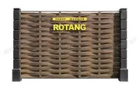 Забор жалюзи «Rotang (плетеный)», покрытие полиэстер