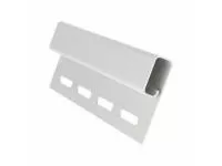 БЕЛЫЙ Финишный профиль к сайдингу (3,05 м) 20шт/уп