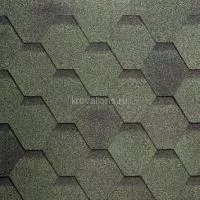 Гибкая черепица Шинглас (Shinglas) Финская Соната (Зеленый) /1 кв.м/