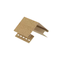 ГОРЧИЧНЫЙ Наружный угол к сайдингу колл. СТОУН-ХАУС серия КЛИНКЕР (3,05 м) 5шт/уп