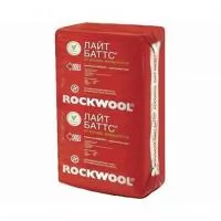 Каменная вата Rockwool Лайт Баттс, 1000 x 600 x 100 мм, 5 плит