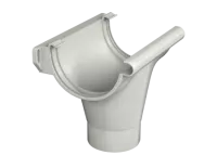 ТН МАКСИ 152/100 мм, воронка желоба, белый, шт.