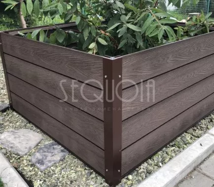 Клумба DIY SEQUOIA (1500х1500), black