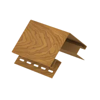 КАВКАЗСКАЯ Наружный угол узкий к сайдингу колл. ТИМБЕР-БЛОК серия ПИХТА (3,05 м) 5шт/уп