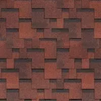 Гибкая черепица Финская Шинглас Аккорд (красный)