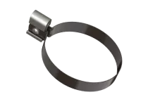 ТН ОПТИМА 120/80 мм, хомут трубы металлический 140 мм, темно-коричневый, шт.