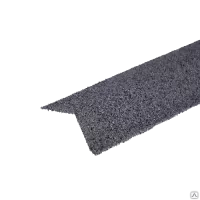 Планка карнизная Технониколь с гранулятом (Графитовый) /1,25 м/