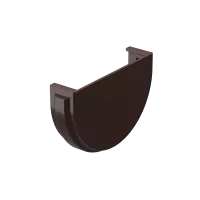 Заглушка желоба PREMIUM, шоколад