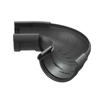 Угол желоба регулируемый LUX, графит