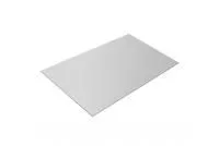 Плоский лист 0,5 Satin с пленкой RAL 9003 сигнальный белый