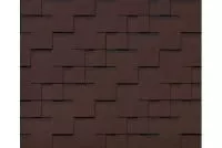 RoofShield черепица Премиум Модерн (3м2) Каштан