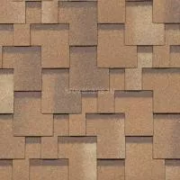 Гибкая черепица Шинглас (Shinglas) Комфорт Болеро (Песок) /1 кв.м/