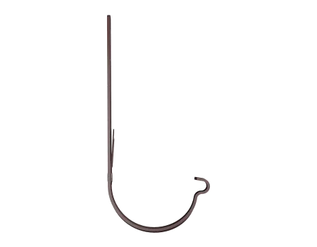 ТН МВС 125/90 мм кронштейн желоба усиленный, коричневый