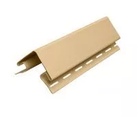 ЗОЛОТОЙ ПЕСОК Наружный угол к сайдингу (3,05 м) 10шт/уп TECOS