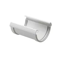 Соединитель желобов LUX, пломбир