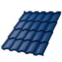 Металлочерепица МЕТАЛЛ ПРОФИЛЬ Монтекристо-XL (PURMAN-20-5005-0.5)