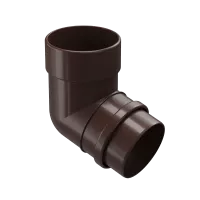 Колено 72˚ LUX, шоколад