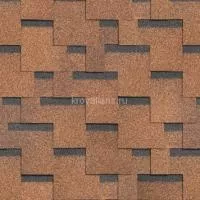 Гибкая черепица Шинглас (Shinglas) Ультра Фокстрот (Миндаль) /1 кв.м/