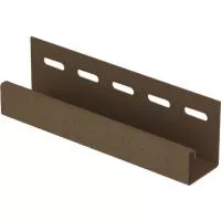 ПЕСОК J-профиль к сайдингу колл. СТОУН-ХАУС S-Lock серия КЛИНКЕР НОРДИК (3,05 м) 20шт/уп