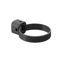 Хомут универсальный для водосточной трубы LUX, графит