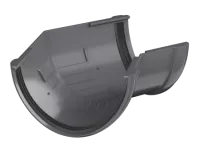 ТН ПВХ 125/82 мм, угол желоба 135°, серый, шт.