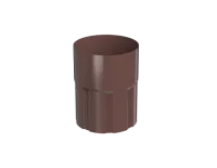 ТН МВС 125/90 мм муфта трубы, коричневый
