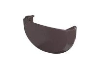 ТН ОПТИМА 120/80 мм, заглушка желоба, темно-коричневый, шт.