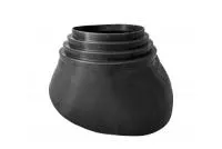 XL- резиновый ворот 175 - 250 мм черный