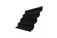 Профнастил HC44R 0,5 GreenCoat Pural BT, matt RR 33 черный (RAL 9005 черный)
