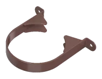 ТН ОПТИМА 120/80 мм, хомут трубы, коричневый, шт.