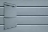 Сайдинг Double-брус Grand Line Color Plus голубой (3,0м)