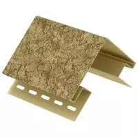 ДИКИЙ Наружный угол к сайдингу колл. СТОУН-ХАУС S-Lock серия ТАГАНАЙ (3,05 м) 5шт/уп