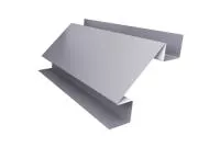 Планка угла внутреннего сложного Экобрус Grand Line 0,45 Drap RAL 7004 сигнальный серый