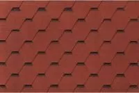 RoofShield черепица Фемили Лайт Модерн (3м2) Красный с оттенением