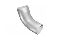 Колено 60 град Optima 90мм RAL 9003