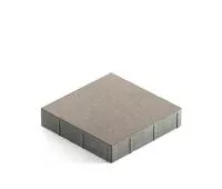 Тротуарная плитка Steingot Практик 60 из серого цемента с частичным прокрасом квадрат светло-серая 300х300х60 мм