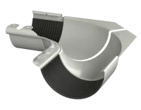 ТН МВС 125/90 мм внутренний угол желоба регулируемый 100 -165°, коричневый