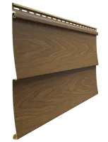 Сайдинг LUX под дерево, Ёлочка D5C, миндаль