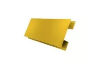 Планка H-образная БХ new 0,45 PE с пленкой RAL 1018 цинково-желтый
