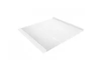 Кликфальц Line 0,5 Satin с пленкой на замках RAL 9003 сигнальный белый