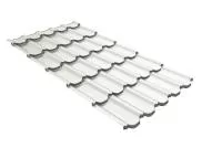 Металлочерепица квинта плюс Grand Line 0,5 Satin RAL 9003 сигнальный белый