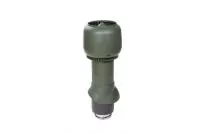 Выход вытяжки 125х160х500 ИЗ зеленый с колпаком