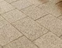 Тротуарная плитка Бавария белая завода Steingot